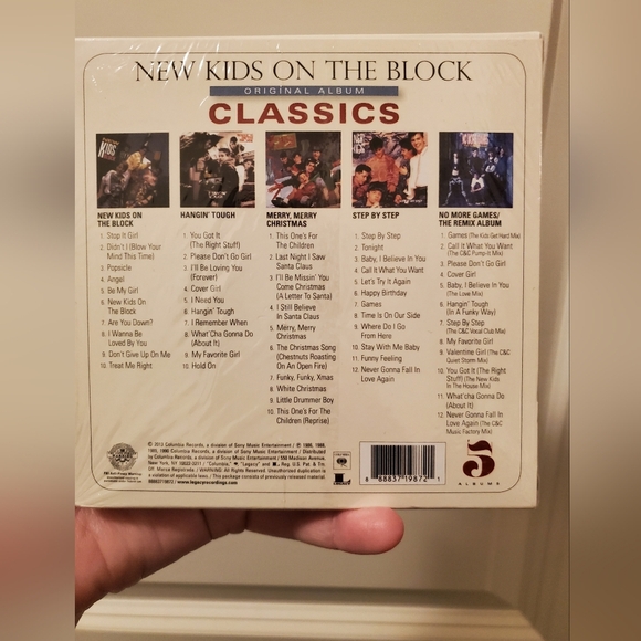 New Kids On The Block Original Album Classics CD set *Sealed - Picture 2 of 3